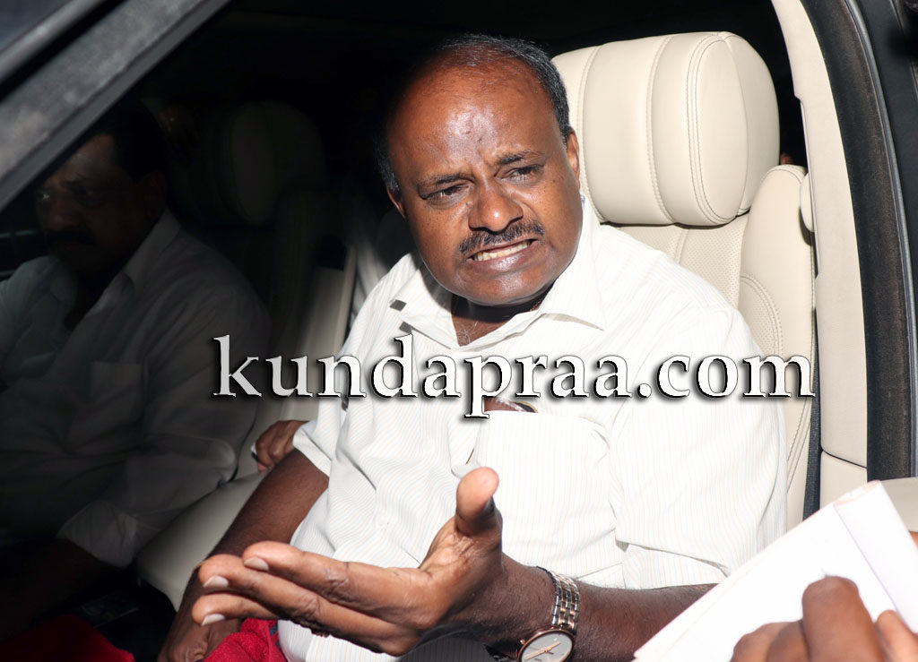 ಶೋಭಾ ಕರಂದ್ಲಾಜೆ ಬಾಯಿ ಚಪಲಕ್ಕೆ ಮಾತಾಡೊದನ್ನು ನಿಲ್ಲಿಸಲಿ: ಸಿಎಂ ಕುಮಾರಸ್ವಾಮಿ