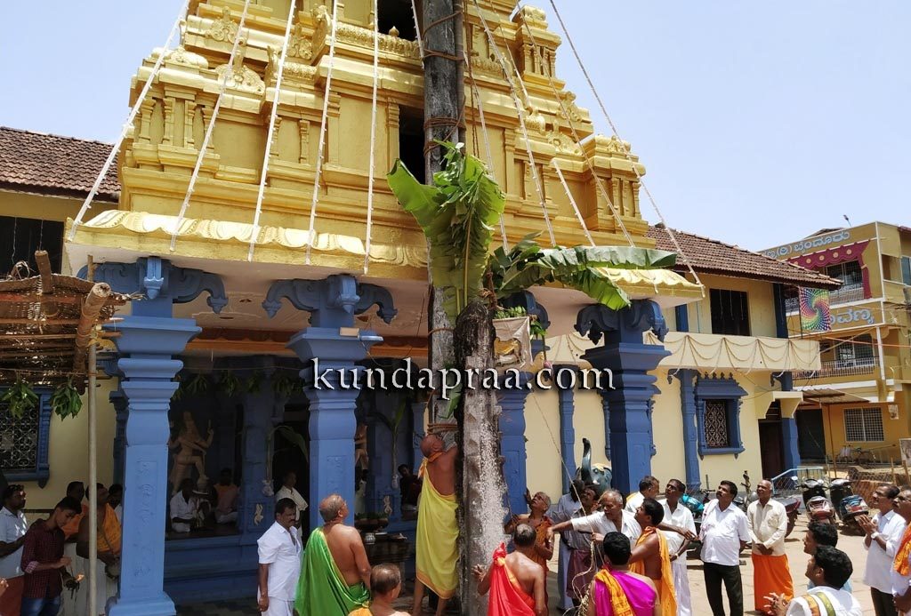 ಶ್ರೀ ಸೇನೇಶ್ವರ ದೇವಳ ವಾರ್ಷಿಕ ಜಾತ್ರೆಗೆ ಪೂರ್ವಭಾವಿ ಧ್ವಜಾರೋಹಣ ಸಂಪನ್ನ