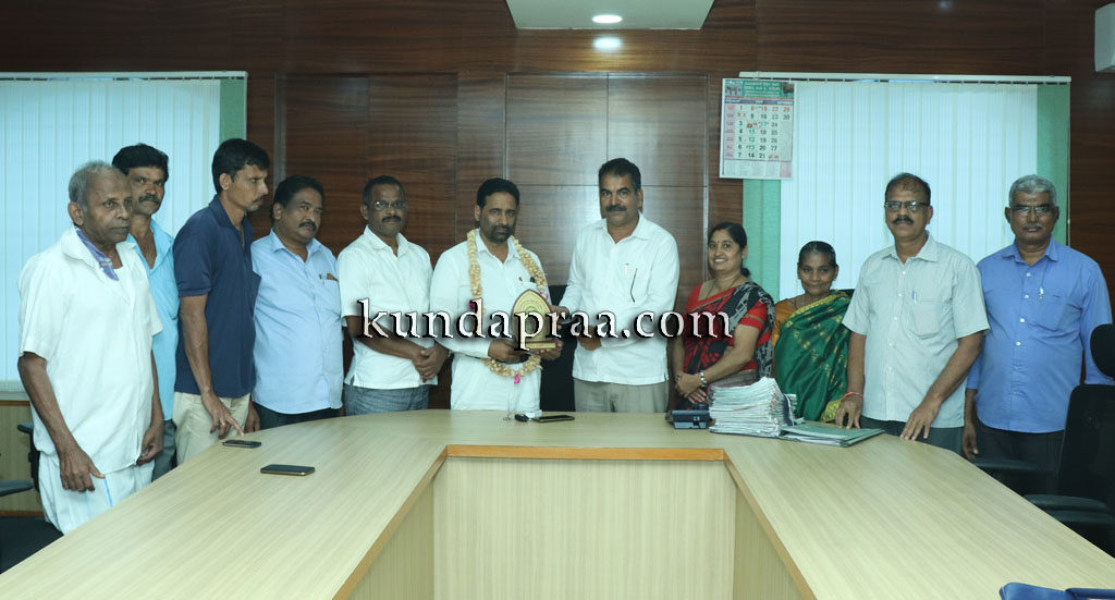 ಕೆಆರ್ಎಸ್ಎಸ್ ಸಂಘ ಉಪ್ಪುಂದ: ಎಸ್. ರಾಜು ಪೂಜಾರಿ ಅವರಿಗೆ ಸನ್ಮಾನ