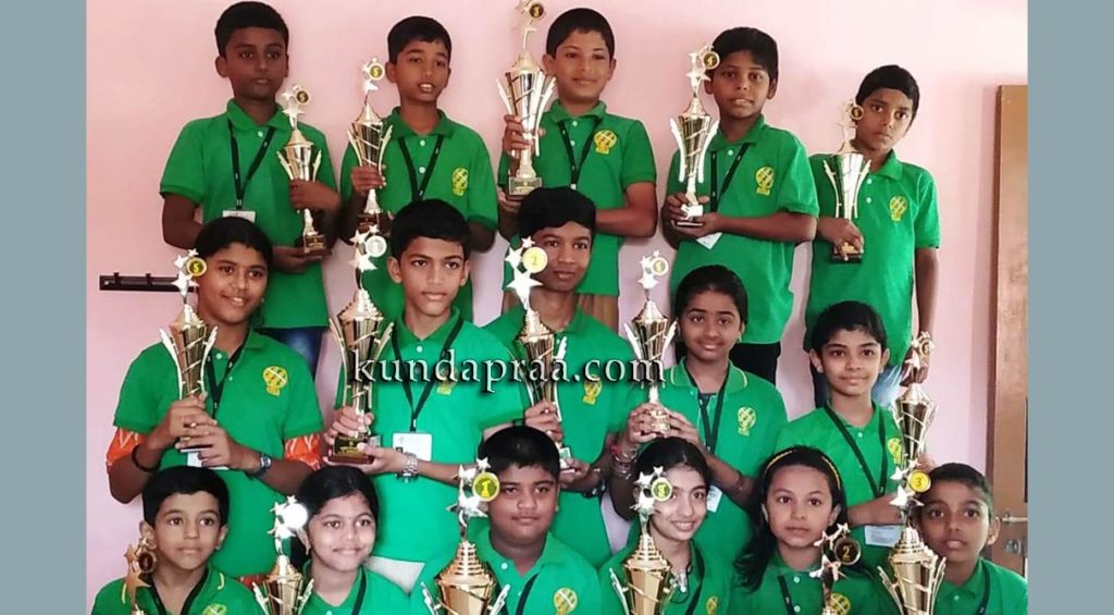 ರಾಷ್ಟ್ರ ಮಟ್ಟದ ಅಬಾಕಸ್ ಸ್ಪರ್ಧೆಗೆ ಆಯ್ಕೆ