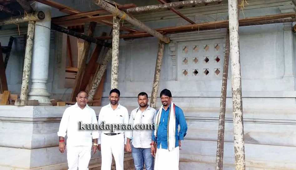 ನಾಕಟ್ಟೆ ಗರಡಿಗೆ ಮಾಜಿ ಶಾಸಕ ಗೋಪಾಲ ಪೂಜಾರಿ ಭೇಟಿ