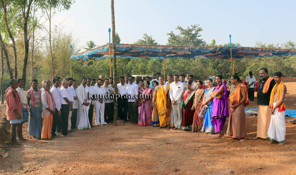 ಬೈಂದೂರು: ಶ್ರೀನಿವಾಸ ಕಲ್ಯಾಣೋತ್ಸವದ ಚಪ್ಪರ ಮುಹೂರ್ತ ಸಂಪನ್ನ