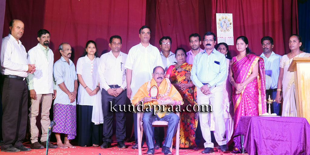 ಬರ್ನಾರ್ಡ್ ಕೊಸ್ತಾರಿಗೆ ಕ್ರಿಸ್ತಿ ಕಲಾಂಗಣ್ ಸಂಸ್ಥೆಯಿಂದ ಸನ್ಮಾನ