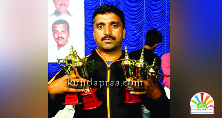 ಬ್ರೆಷ್ಟ್ ಸ್ಟ್ರೋಕ್ನಲ್ಲಿ ಕಂಚುಗೋಡು ನಾಗರಾಜ ಖಾರ್ವಿಗೆ ಚಿನ್ನದ ಪದಕ