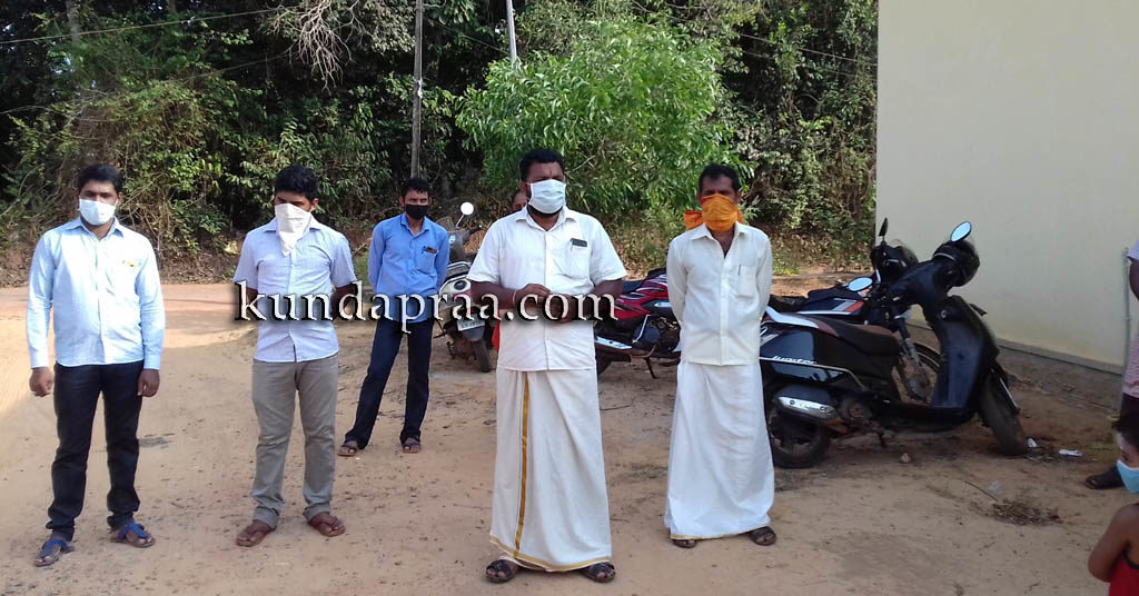 ಬಿಜೂರು ಕ್ವಾರಂಟೈನ್ ಕೇಂದ್ರದ ವಾಸಿಗಳಿಗೆ ನಂದಿಕೇಶ್ವರ ಫ್ರೆಂಡ್ಸ್ ನೆರವು