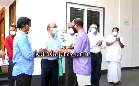 ಕುಂದಾಪುರ: ಕೋವಿಡ್-19 ಆಸ್ಪತ್ರೆಯಿಂದ ಗುಣಮುಖರಾದ 14 ಮಂದಿ ಬಿಡುಗಡೆ