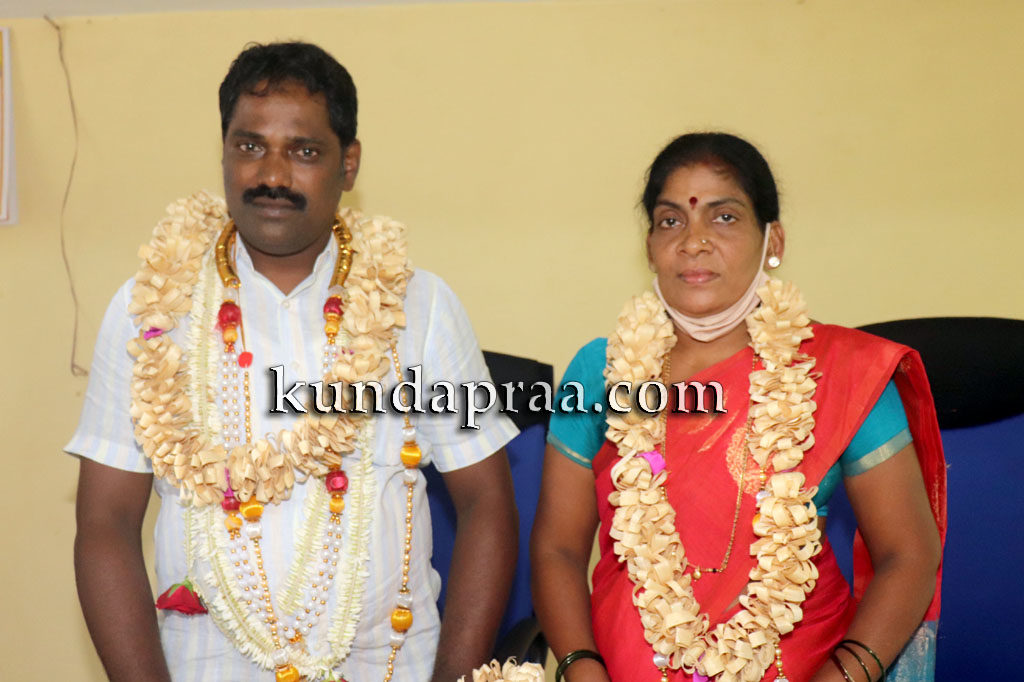 ಬೈಂದೂರು ತಾಲೂಕು ಪಂಚಾಯತ್ ಅಧ್ಯಕ್ಷರಾಗಿ ಮಹೇಂದ್ರ ಪೂಜಾರಿ, ಉಪಾಧ್ಯಕ್ಷರಾಗಿ ಮಾಲಿನಿ ಕೆ. ಆಯ್ಕೆ