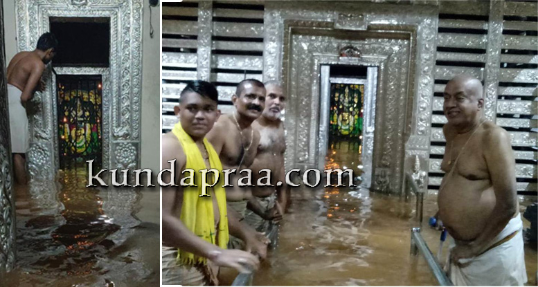 ಕಮಲಶಿಲೆ: ಶ್ರೀ ಬ್ರಾಹ್ಮೀ ದುರ್ಗಾಪರಮೇಶ್ವರಿಗೆ ಕುಬ್ಜೆಯಿಂದ ನೈಸರ್ಗಿಕ ಅಭಿಷೇಕ