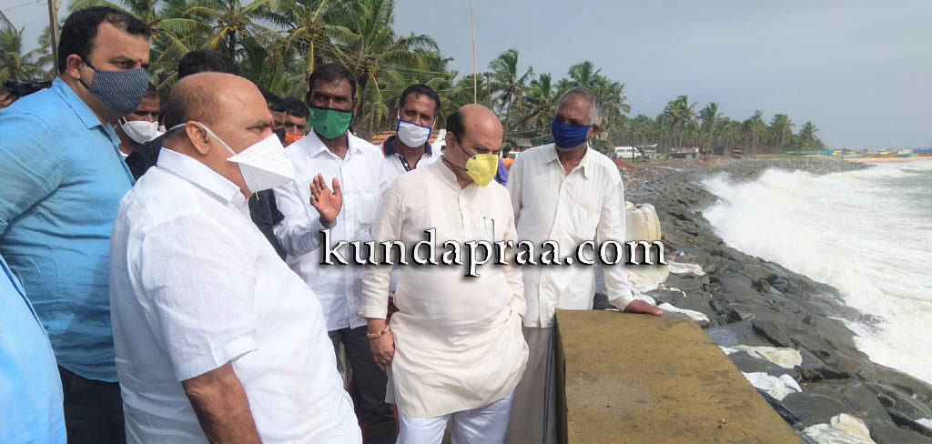 ಮರವಂತೆ ಬಂದರು ಎರಡನೆ ಹಂತದ ಕಾಮಗಾರಿ ಶೀಘ್ರ ಆರಂಭ: ಸಚಿವ ಬಸವರಾಜ ಬೊಮ್ಮಾಯಿ