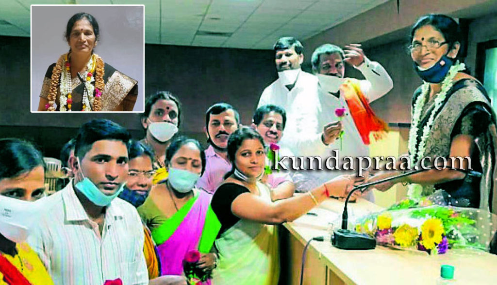 ಕುಂದಾಪುರ ತಾಲೂಕು ಪಂಚಾಯತ್ ನೂತನ ಅಧ್ಯಕ್ಷರಾಗಿ ಎಚ್. ಇಂದಿರಾ ಶೆಟ್ಟಿ ಆಯ್ಕೆ