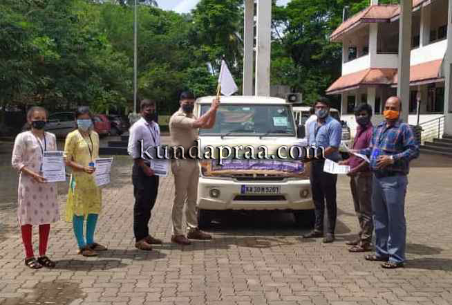 ಸೈಂಟ್ ಮಿಲಾಗ್ರಿಸ್ ಕ್ರೆಡಿಟ್ ಸೌಹಾರ್ದ: ಕರೋನಾ ಜನ ಜಾಗೃತಿ ಅಭಿಯಾನ