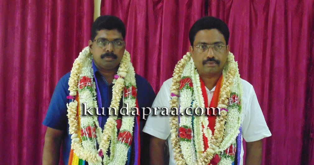 ಕುಂದಾಪುರ ಟಿ.ಎ.ಪಿ.ಸಿ.ಎಂ.ಎಸ್ ಅಧ್ಯಕ್ಷರಾಗಿ ಹರಿಪ್ರಸಾದ್ ಶೆಟ್ಟಿ, ಉಪಾಧ್ಯಕ್ಷರಾಗಿ ಶರತ್ ಶೆಟ್ಟಿ ಬಾಳಿಕೆರೆ ಆಯ್ಕೆ