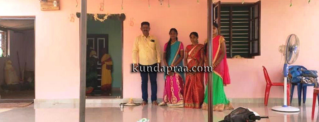 ಮೃತ ಕೂಲಿಯಾಳು ಕುಟುಂಬಕ್ಕೆ ತಾಪಂ ಸದಸ್ಯನಿಂದ ಸೂರು ನಿರ್ಮಾಣ