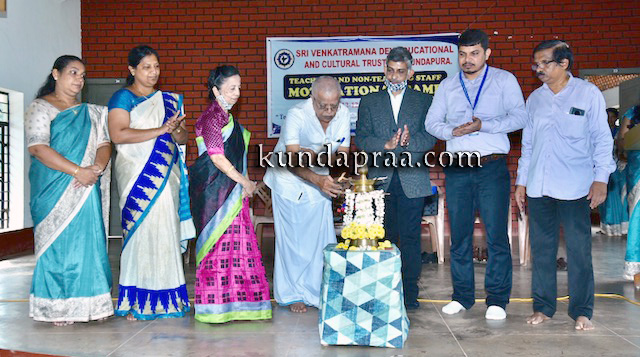 ಶ್ರೀ ವೆಂಕಟರಮಣ ಸಮೂಹ ವಿದ್ಯಾ ಸಂಸ್ಥೆಯಲ್ಲಿ ಪುನಶ್ಚೇತನ ಶಿಬಿರ