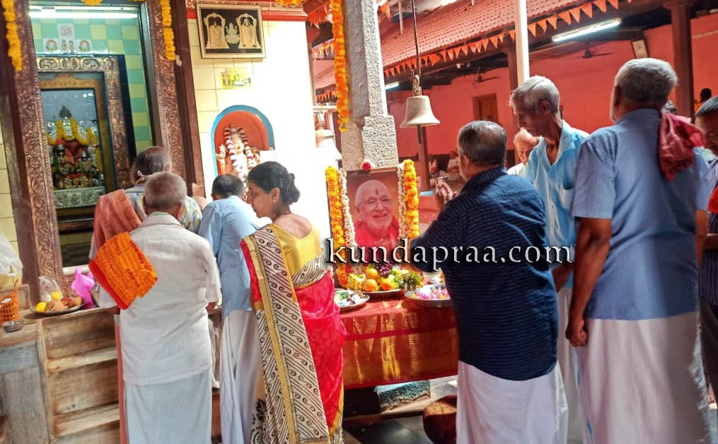 ಗಂಗೊಳ್ಳಿ: ಸುಧೀಂದ್ರ ತೀರ್ಥ ಶ್ರೀಗಳ ಆರಾಧನಾ ಮಹೋತ್ಸವ