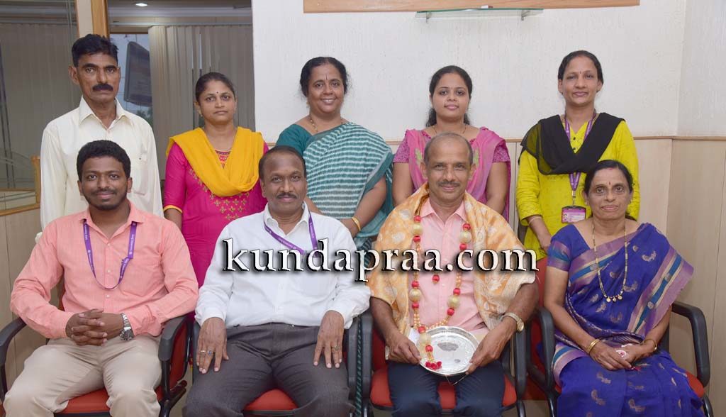 ಕರ್ನಾಟಕ ಬ್ಯಾಂಕ್ ಸೇವಾ ನಿವೃತ್ತಿ ಹೊಂದಿದ ನಾಗರಾಜ ಹೊಳ್ಳಗೆ ಸನ್ಮಾನ