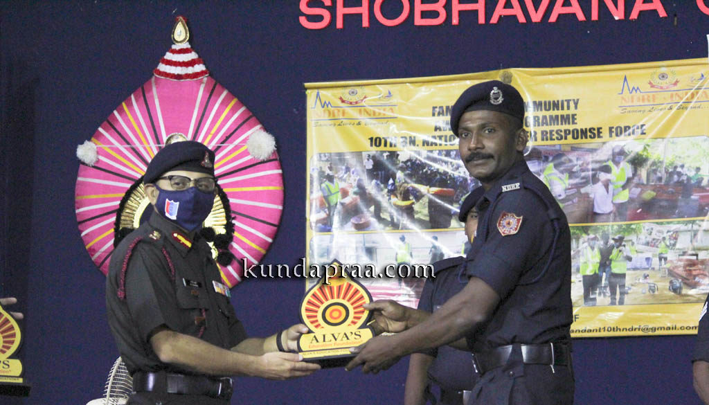 ರಾಷ್ಟ್ರೀಯ ವಿಪತ್ತು ನಿರ್ವಹಣಾ ಪಡೆಯ ಕ್ಯಾಂಪ್ನ ಸಮಾರೋಪ ಸಮಾರಂಭ