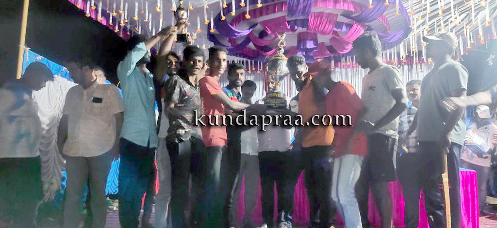 ಉಪ್ಪುಂದ ವಿವೇಕಾನಂದ ತಂಡದ ಮಡಿಲಿಗೆ ಯಡ್ತರೆ ಟ್ರೋಫಿ – 2021