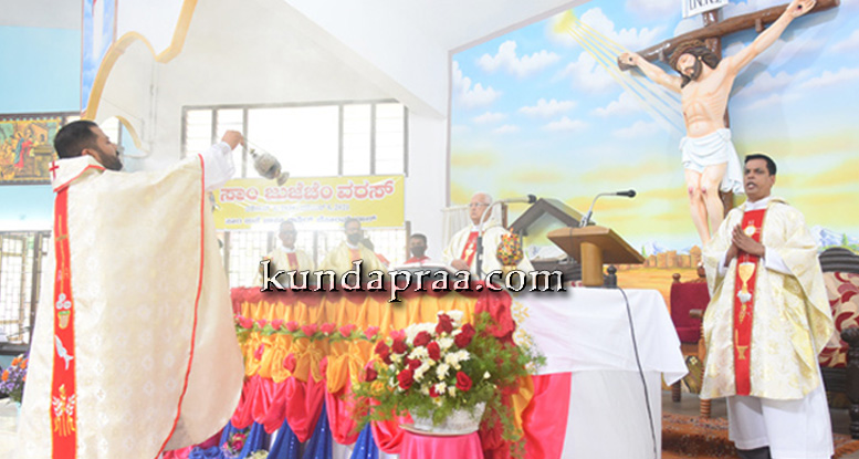 ಬೈಂದೂರು ಹೋಲಿಕ್ರಾಸ್ ಚರ್ಚ್ನಲ್ಲಿ ತೆರಾಲಿ ಹಬ್ಬ ಆಚರಣೆ