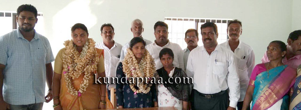 ನಾವುಂದ ಗ್ರಾ. ಪಂ: ಅಧ್ಯಕ್ಷರಾಗಿ ಜಾನಕಿ ಮೊಗವೀರ, ಉಪಾಧ್ಯಕ್ಷರಾಗಿ ನಿರ್ಮಲಾ ಶೆಟ್ಟಿ ಆಯ್ಕೆ