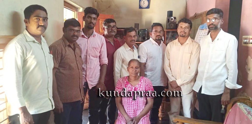 ದೇವಾಡಿಗ ಅಕ್ಷಯ ಕಿರಣ ಸೇವಾ ಪೌಂಡೇಷನ್ನಿಂದ ಸಹಾಯಧನ