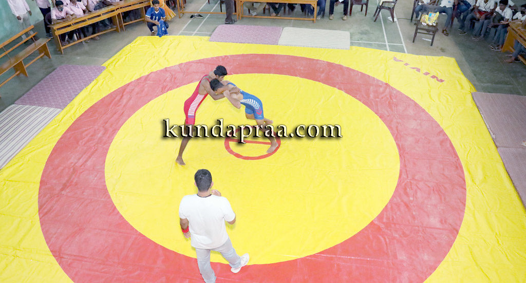 ಕುಂದಾಪುರ: ಜಿಲ್ಲಾ ಮಟ್ಟದ ಕುಸ್ತಿ ಪಂದ್ಯಾಟ