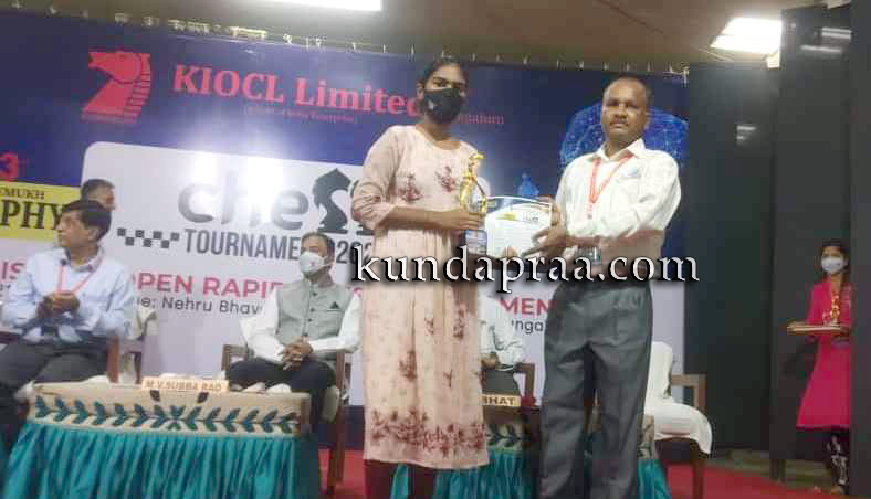 ಚೆಸ್ ಪಂದ್ಯಾಟ: ಯಶಸ್ವಿ ಬಾಬು ಪೂಜಾರಿಗೆ ಪ್ರಥಮ ಸ್ಥಾನ