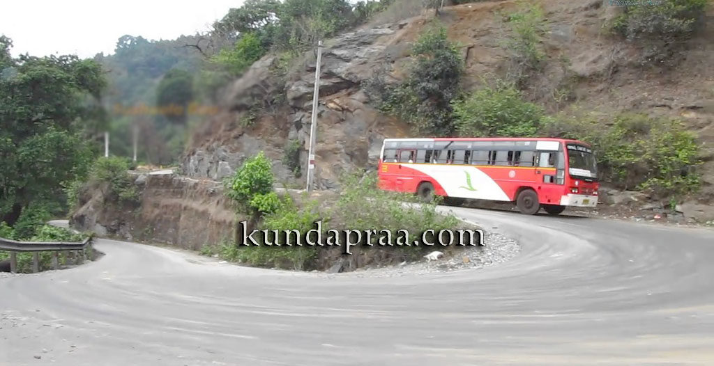 ಬಾಳೆಬರೆ ಘಾಟ್ನಲ್ಲಿ ವಾಹನ ಸಂಚಾರ ನಿಷೇಧ