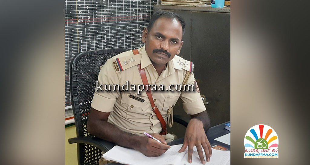 ಗಂಗೊಳ್ಳಿ ಪೊಲೀಸ್ ಠಾಣೆ ಉಪನಿರೀಕ್ಷಕರಾಗಿ ನಂಜಾ ನಾಯ್ಕ್ ಅಧಿಕಾರ ಸ್ವೀಕಾರ