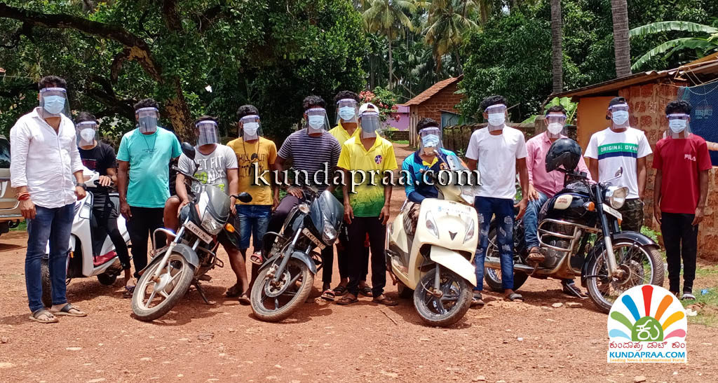 ಶಿರೂರು ಗ್ರಾಮದಲ್ಲಿ ಕೋವಿಡ್ ನಿಯಂತ್ರಣಕ್ಕೆ ಟೊಂಕ ಕಟ್ಟಿ ನಿಂತ ಯುವ ಪಡೆ