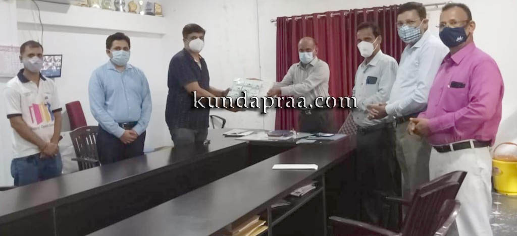 ಕುಂದಾಪುರ ತಾಲೂಕು ರೋಟರಿ ವಲಯದಿಂದ ವೈದ್ಯಕೀಯ ಕಿಟ್ ಕೊಡುಗೆ