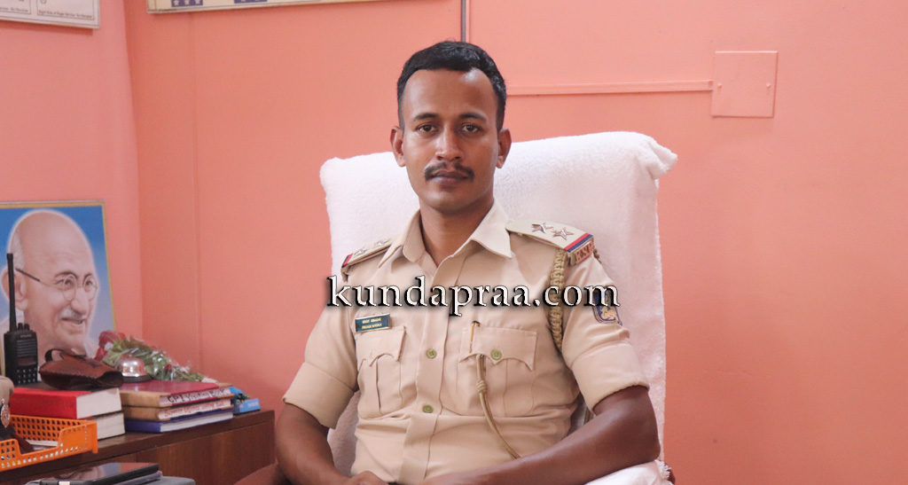 ಬೈಂದೂರು: ನೂತನ ಪಿಎಸೈ ಆಗಿ ಪವನ್ ನಾಯಕ್ ಅಧಿಕಾರ ಸ್ವೀಕಾರ
