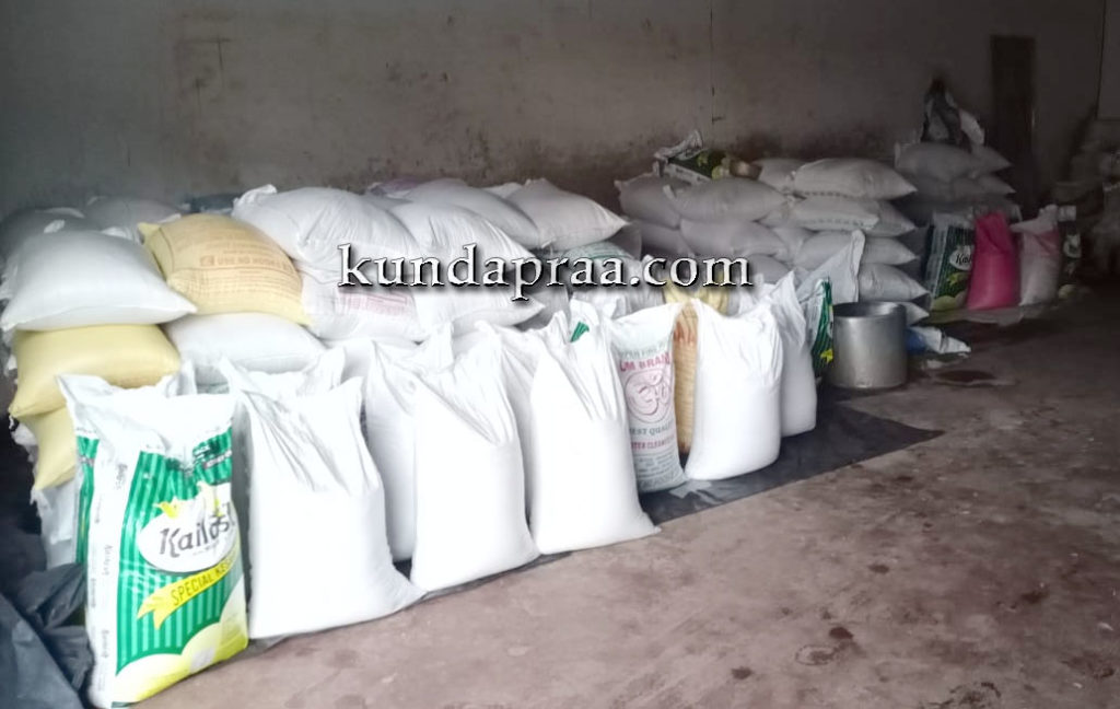 3.60 ಲಕ್ಷ ರೂ. ಮೌಲ್ಯದ ಅಕ್ಕಿ ಅಕ್ರಮ ದಾಸ್ತಾನು: ಆಹಾರ ನಿರೀಕ್ಷಕರಿಂದ ದಾಳಿ