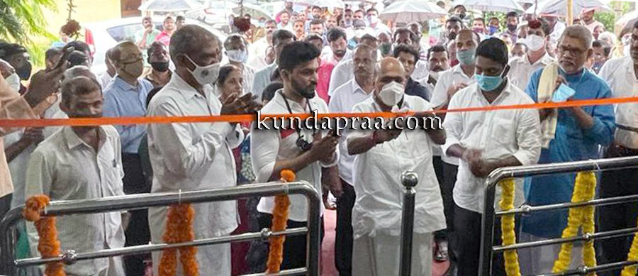ಹಕ್ಲಾಡಿ: ಬಸ್ ತಂಗುದಾಣ ಉದ್ಘಾಟನೆ