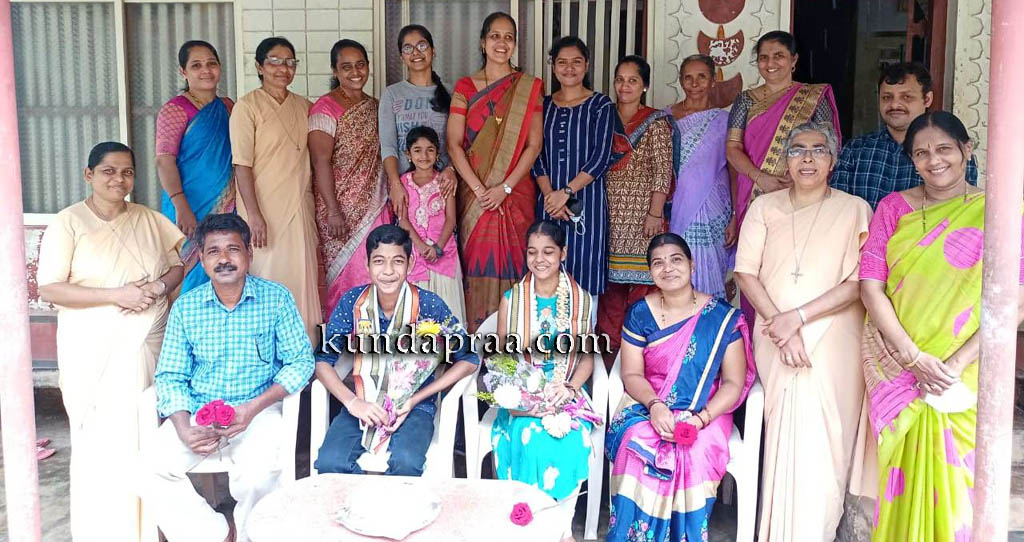 ಎಸ್ಎಸ್ಎಲ್ಸಿ ಪರೀಕ್ಷೆಯಲ್ಲಿ ವಿಶೇಷ ಸಾಧನೆಗೈದ ಶ್ರೇಯಾ ಮೇಸ್ತಾಗೆ ಸನ್ಮಾನ