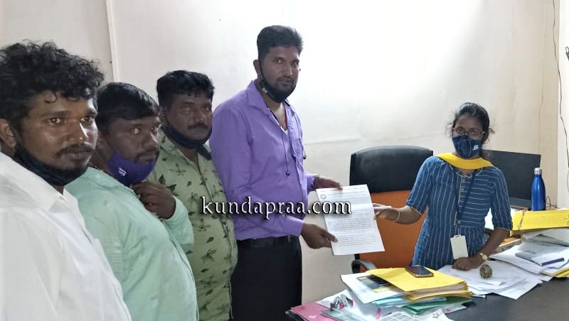 ಮೀನುಗಾರರ ಬೇಡಿಕೆ ಈಡೇರಿಸಲು ನಾಡದೋಣಿ ಮೀನುಗಾರರ ಸಂಘದಿಂದ ಮನವಿ