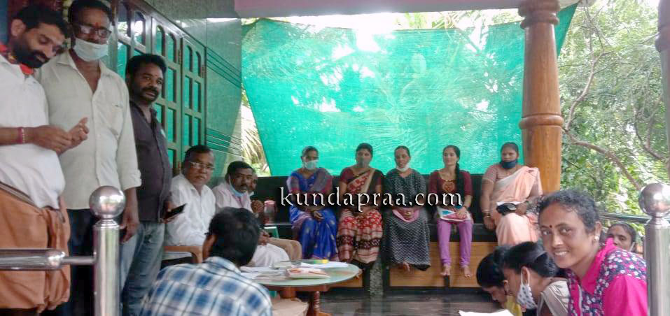 ಕೊಲ್ಲೂರು: ಉದ್ಯೋಗ ಖಾತ್ರಿ ಕೂಲಿಕಾರರ ಸಭೆ