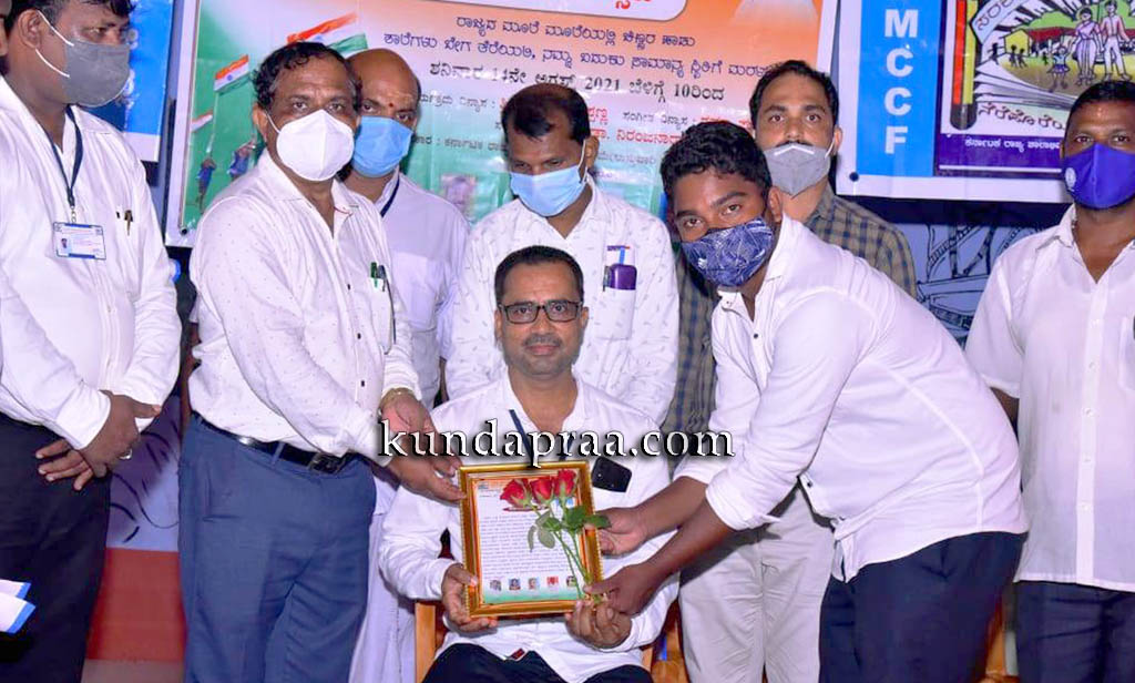 ಹಕ್ಲಾಡಿ ಶಾಲೆಯಲ್ಲಿ ಅಮೃತ ಸಿಂಚನ ಕಾರ್ಯಕ್ರಮ