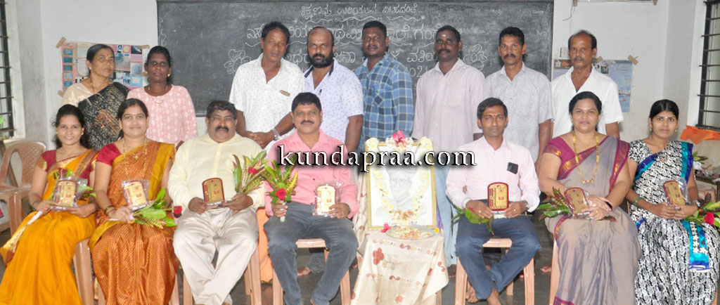 ಗಂಗೊಳ್ಳಿ ಇಂದುಧರ ಯುವಕ ಮಂಡಲದಿಂದ ಶಿಕ್ಷಕರಿಗೆ ಸನ್ಮಾನ