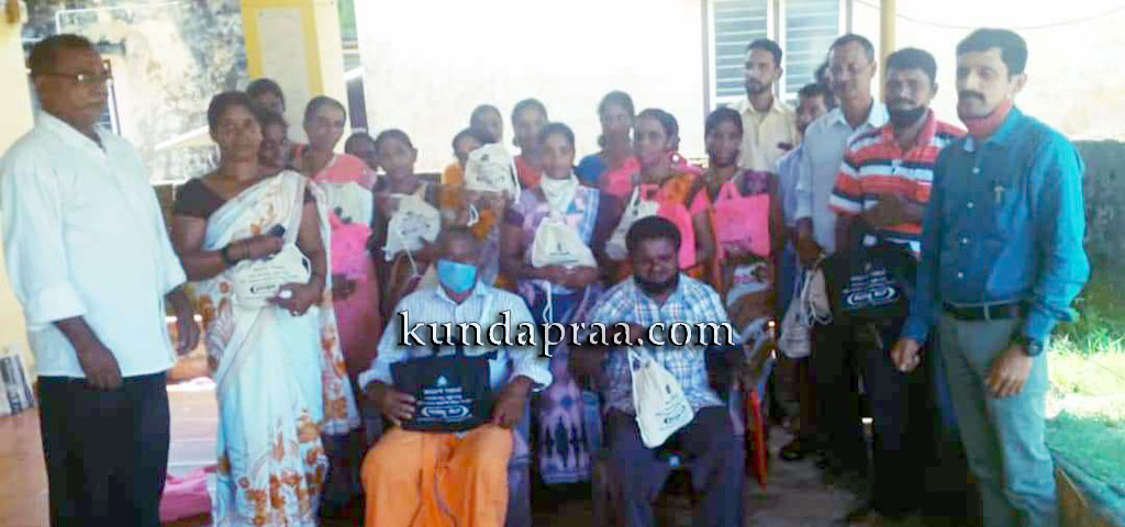 ಕಾರ್ಮಿಕ ಇಲಾಖೆಯಿಂದ ಕಟ್ಟಡ ಕಾರ್ಮಿಕರಿಗೆ ಸುರಕ್ಷಾ, ಪ್ರತಿರಕ್ಷಣಾ ಕಿಟ್ ವಿತರಣೆ