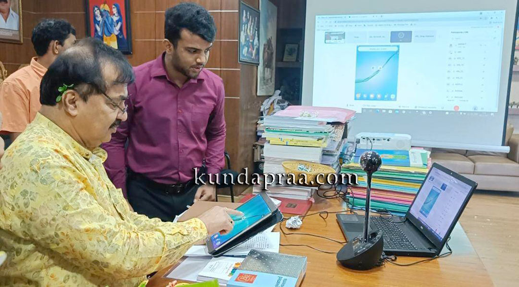 ಆಳ್ವಾಸ್ನಲ್ಲಿ ರಿಮೋಟ್ ಎಜುಕೇಶನ್ ಸಿಸ್ಟಮ್ಗೆ ಚಾಲನೆ