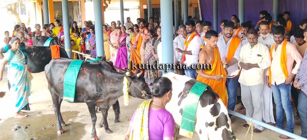 ಗೋಪಾಡಿ: ಸಾಮೂಹಿಕ ಗೋಪೂಜೆ, ಭವ್ಯ ಶೋಭಾಯಾತ್ರೆ