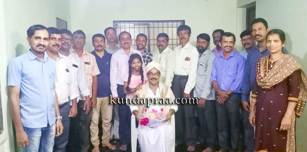 ಜಿಲ್ಲಾ ರಾಜ್ಯೋತ್ಸವ ಪ್ರಶಸ್ತಿ ಪುರಸ್ಕೃತ ರಾಮ ಟೈಲರ್ ಅವರಿಗೆ ಸನ್ಮಾನ