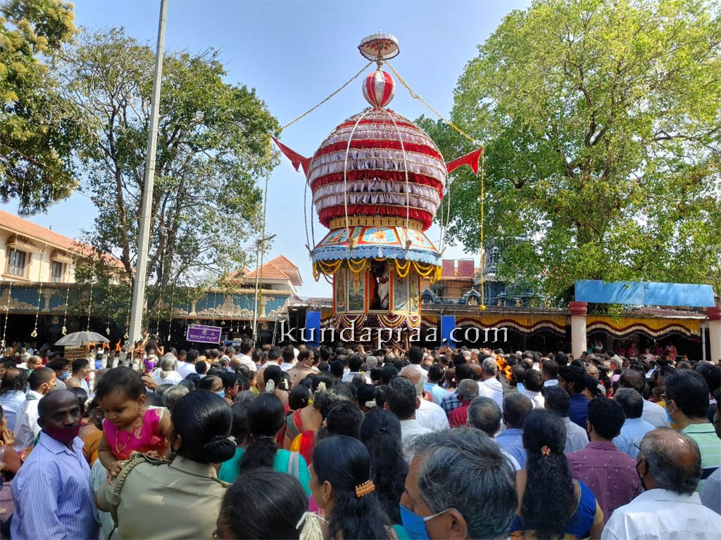 ಕುಂಭಾಶಿ: ಆನೆಗುಡ್ಡೆ ಶ್ರೀ ವಿನಾಯಕ ದೇವಸ್ಥಾನ ಬ್ರಹ್ಮರಥೋತ್ಸವ ಸಂಪನ್ನ