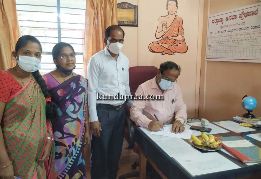 ರತ್ತೂಬಾಯಿ ಜನತಾ ಪ್ರೌಢಶಾಲೆಗೆ ಶಿಕ್ಷಣ ಇಲಾಖೆ ಉಪನಿರ್ದೇಶಕರ ಭೇಟಿ