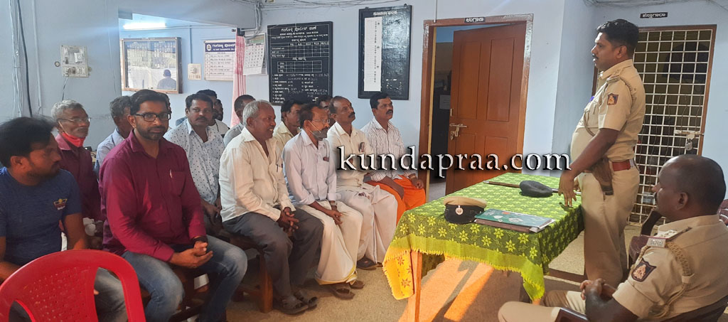 ಹೋಳಿ ಹಬ್ಬದ ಪೂರ್ವಭಾವಿ ಶಾಂತಿ ಸಭೆ