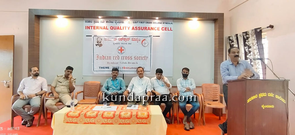 ‘ಮಾದಕ ವ್ಯಸನದ ದುಷ್ಪರಿಣಾಮಗಳು & ಅಪರಾಧ ಮುಕ್ತ ಸಮಾಜ’ – ಕಾರ್ಯಾಗಾರ