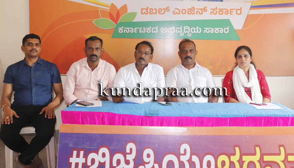 ಬಿಜೆಪಿ ಅಭ್ಯರ್ಥಿ ಗುರುರಾಜ ಗಂಟಿಹೊಳೆ ಅವರನ್ನು ಬೆಂಬಲಿಸಿ – ಕಳಿ ಚಂದ್ರಯ್ಯ ಆಚಾರ್ಯ