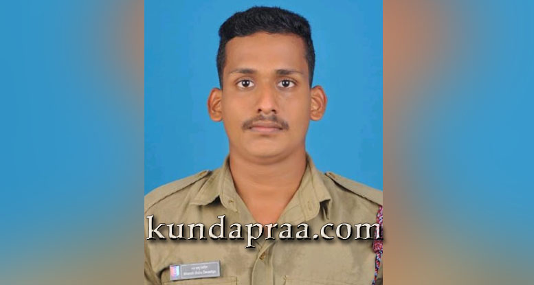 ಎನ್ಸಿಸಿ ಸ್ಟೆಷಲ್ ಎಂಟ್ರಿ: ಅಖಿಲ ಭಾರತ ಮಟ್ಟದಲ್ಲಿ ಭರತ್ ದೇವಾಡಿಗಗೆ 15ನೇ ರ್ಯಾಂಕ್