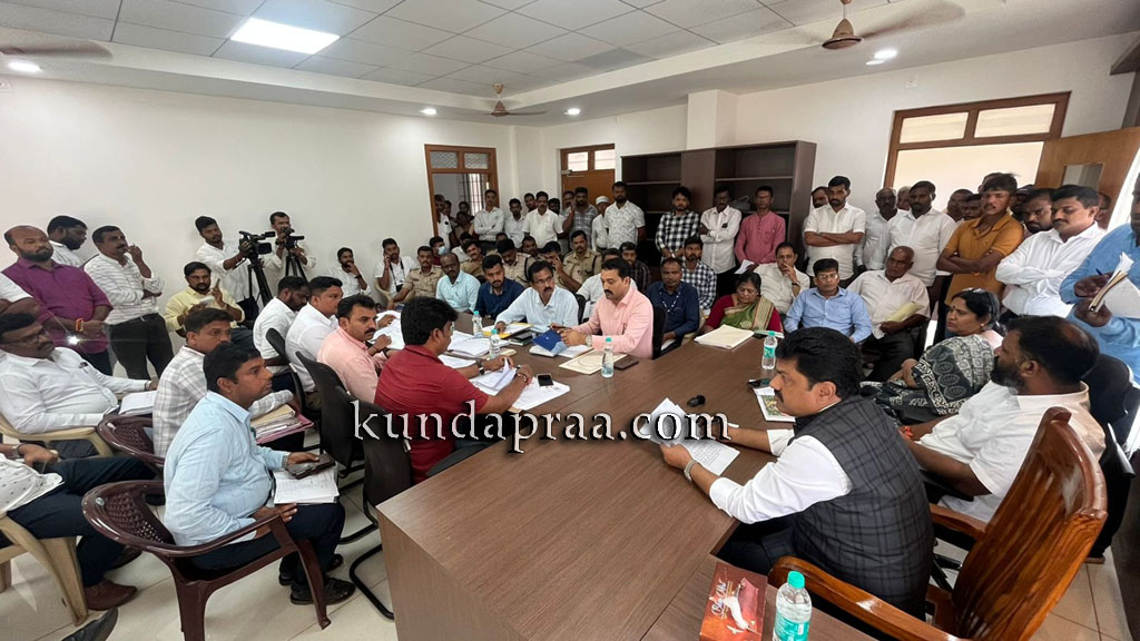 ಸರಾಸರಿ ಮಳೆ ಕೊರತೆ. ಬೈಂದೂರು ಕ್ಷೇತ್ರವನ್ನು ಬರಗಾಲ ಪೀಡಿತ ತಾಲೂಕನ್ನಾಗಿ ಘೋಷಿಸಿ: ಸಂಸದ ಬಿ.ವೈ. ರಾಘವೇಂದ್ರ ಆಗ್ರಹ